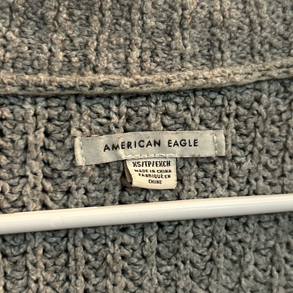 Gray Sweater Cardigan - Picture 2 of 4